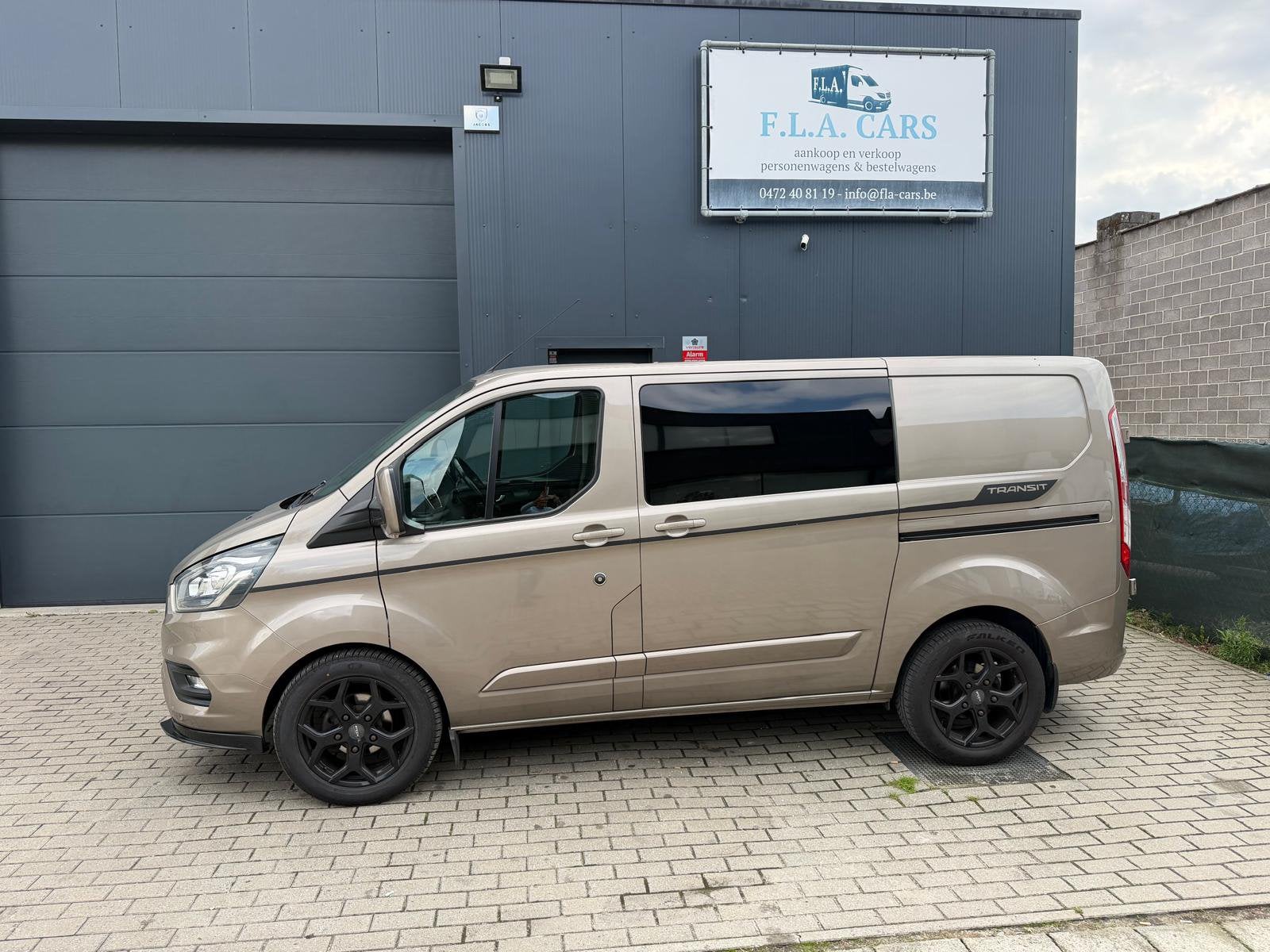 FORD TRANSIT CUSTUM DUBBEL CABINE BJ2019 5PL EURO6B FULL, Essai à domicile, Euro 6, Entreprise, Garantie prolongée