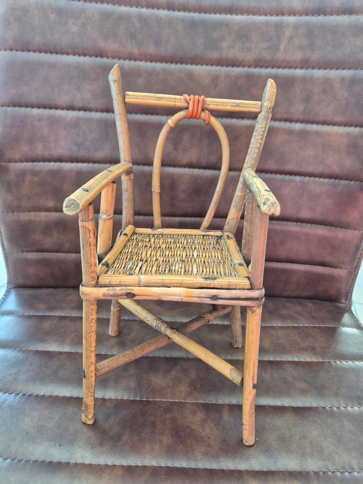 rotan stoel voor pop, Antiek en Kunst, Ophalen of Verzenden