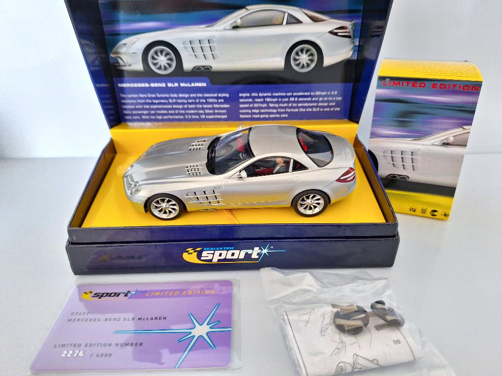 Mercedes SLR Mc-Laren C2632 édition limitée Scalextric Sport, Neuf, Autres marques, Électrique, Enlèvement ou Envoi