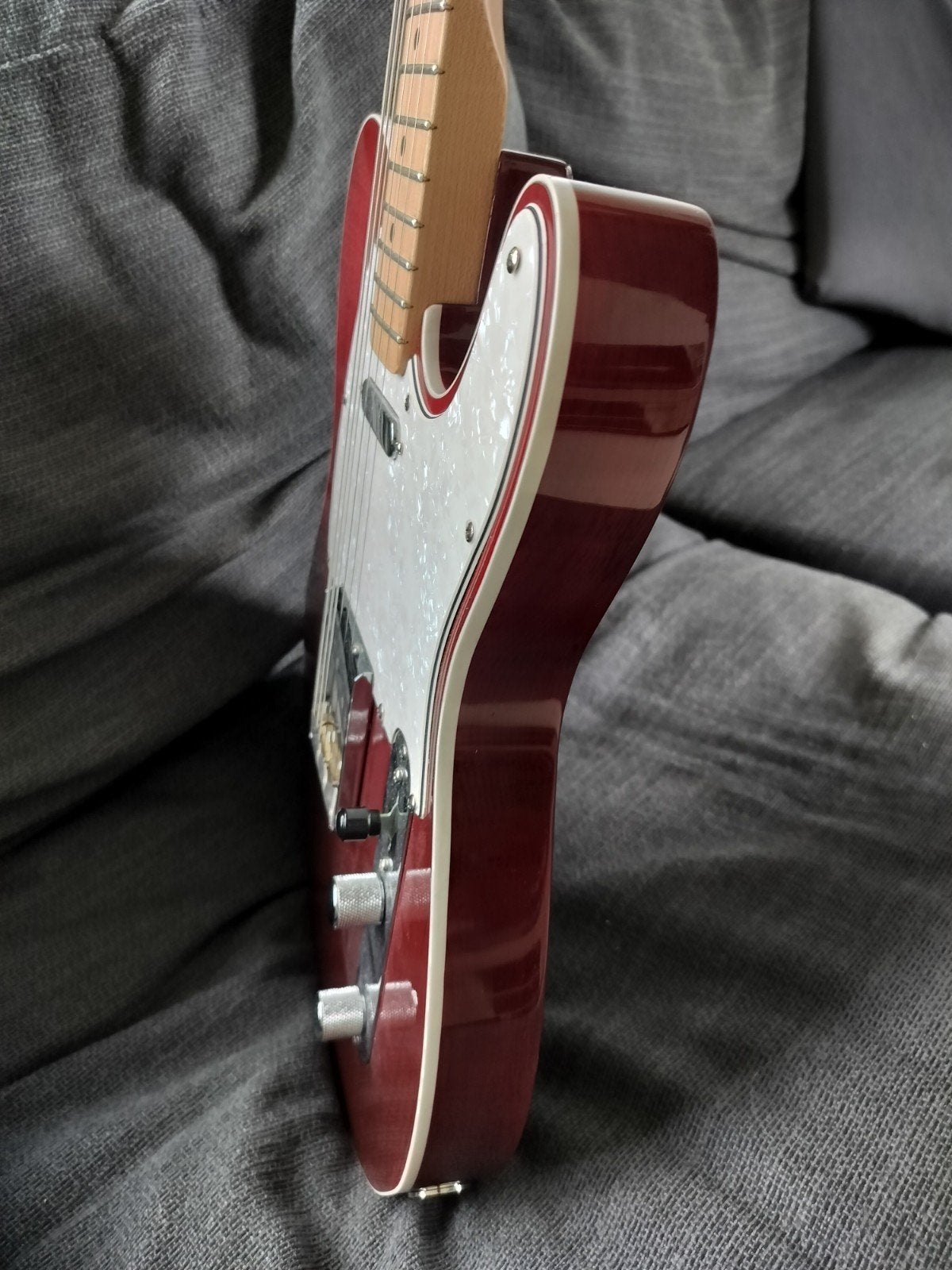 Handgemaakte telecaster, Muziek en Instrumenten, Snaarinstrumenten | Gitaren | Elektrisch, Ophalen