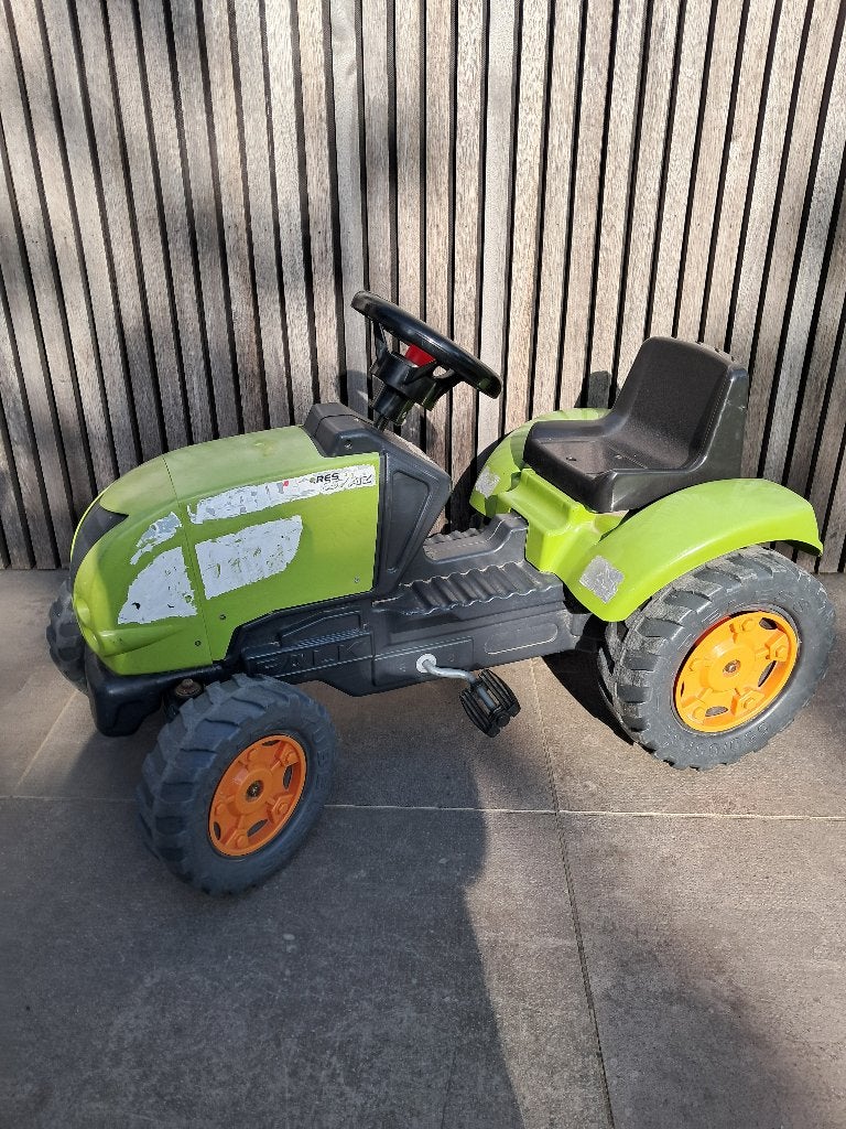 Tractor met kar, Ophalen, Gebruikt