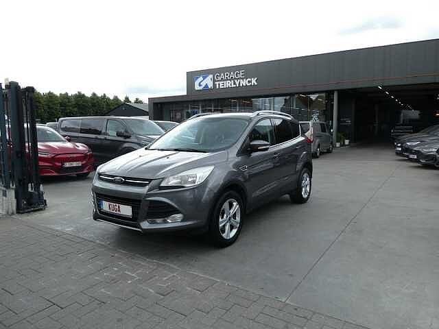 Ford Kuga 1.6 i benzine 150pk Titanium Trekhaak (77024), Auto's, Lederen bekleding, https://public.car-pass.be/vhr/be5529d6-604d-489c-93da-a89c776dd80a
