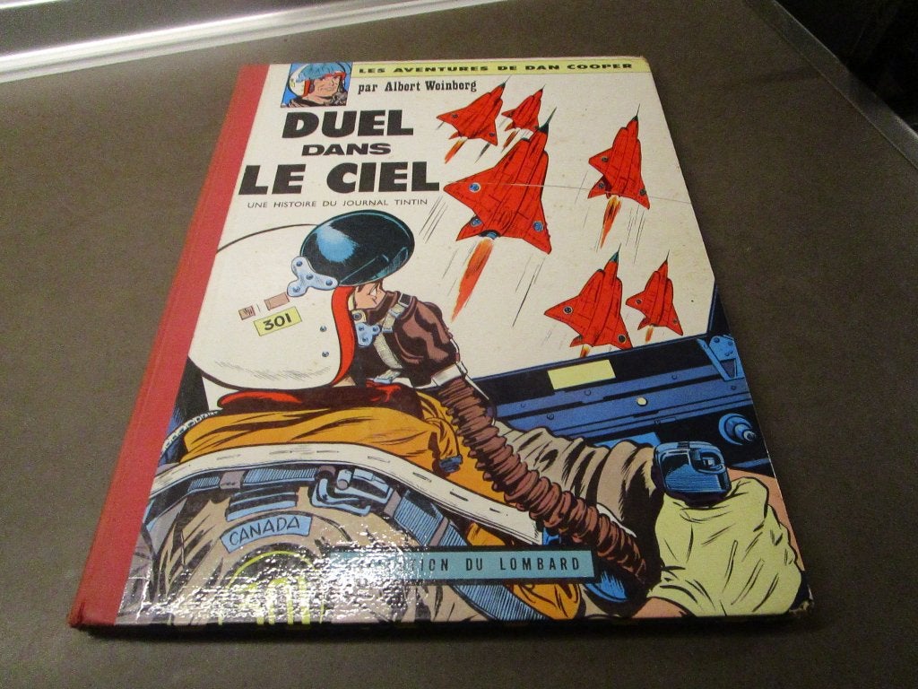 Duel dans le Ciel - Dan Cooper - 1962 - 1ère édition, Enlèvement ou Envoi, Une BD, Albert weinberg, Utilisé