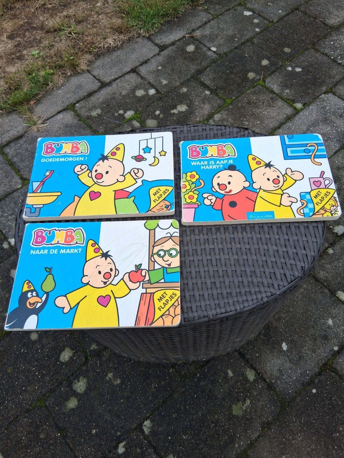 3 bumba boeken met flapjes zeer verzorgd 5 euro, Livres, Enlèvement