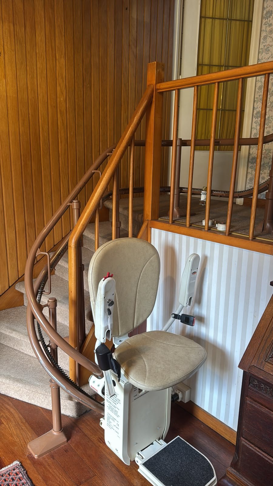 Traplift, Divers, Enlèvement, Utilisé, Escalier tournant