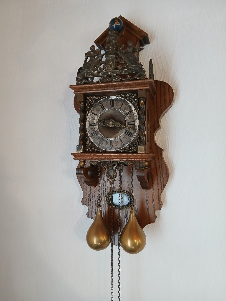 wandklok, Maison & Meubles, Accessoires pour la Maison | Horloges, Enlèvement, Utilisé, Analogique, Horloge murale