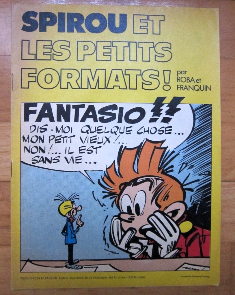 Spirou et les petits formats (1976) TBE, Livres, Enlèvement ou Envoi, Une BD, Utilisé, Franquin