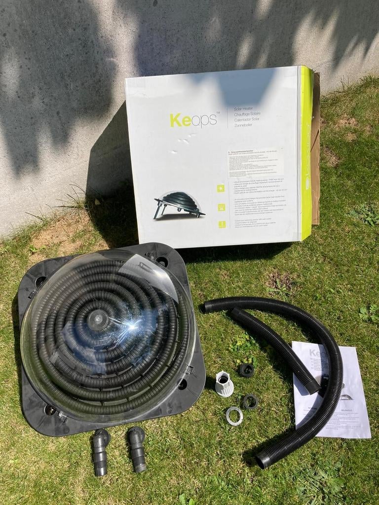 Keops zonneboiler, Ophalen