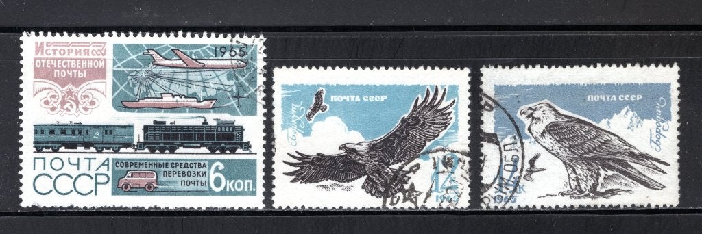 RUSLAND Lot 1965 gestempeld, Verzenden, Overige landen, Gestempeld