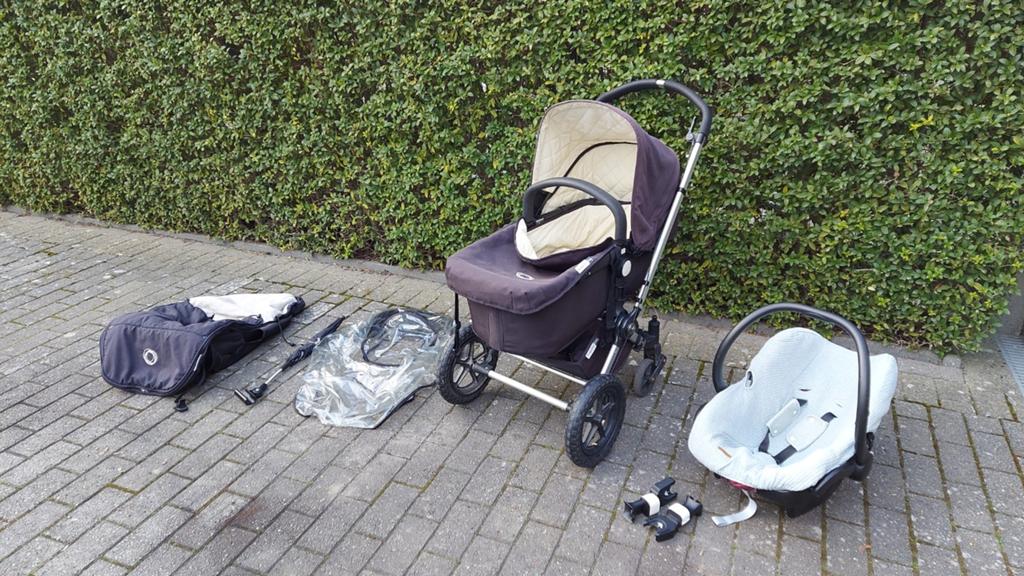 Bugaboo Frog 3 in 1 kinderwagen, Kinderen en Baby's, Kinderwagens en Combinaties, Ophalen, Kinderwagen, Bugaboo, Luchtbanden