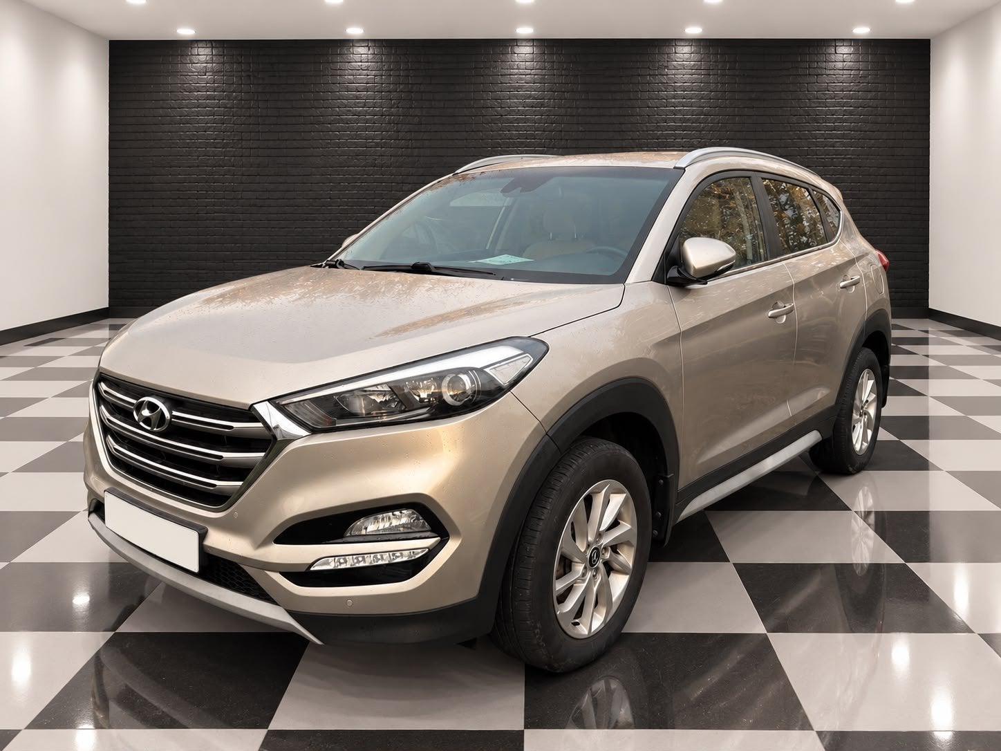 Hyundai Tucson 1,6 essence // 52000 km //, Autos, Cuir, Argent ou Gris, Euro 6, Entreprise