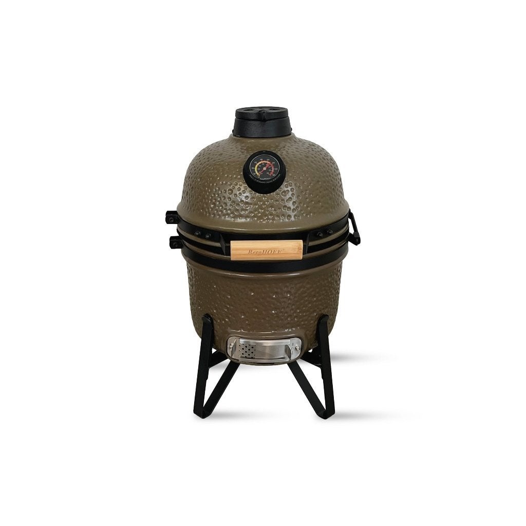 BergHOFF LEO Keramische Kamado BBQ small (33 cm), Jardin & Terrasse, Barbecues au charbon de bois, Enlèvement, Neuf