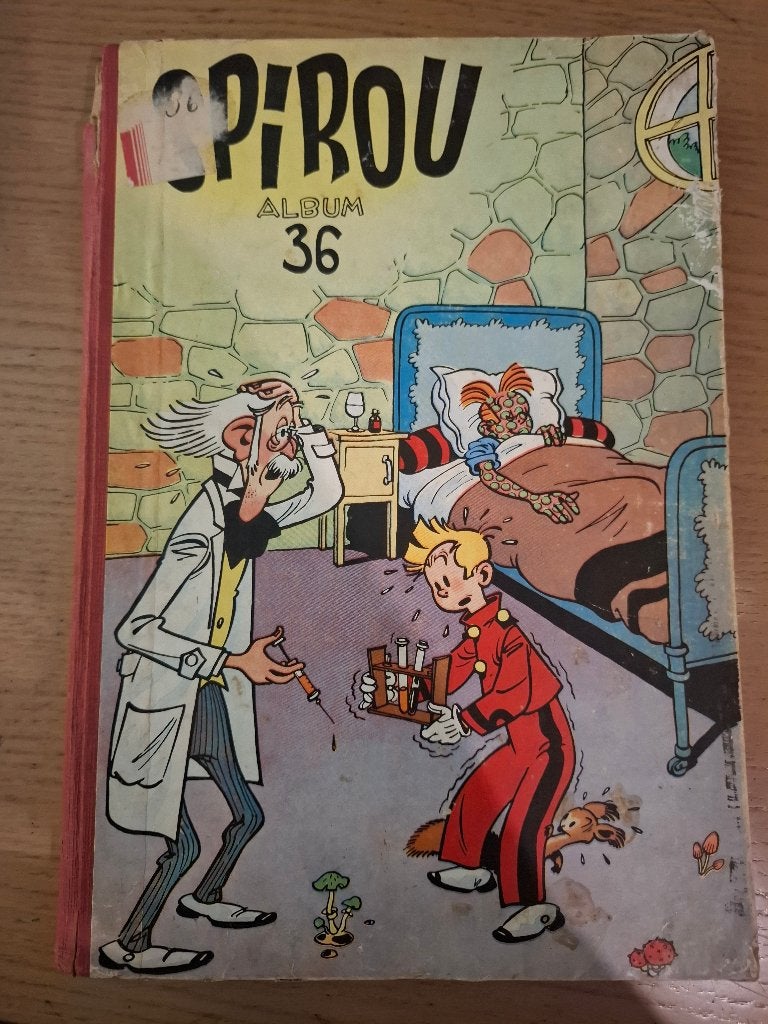 ALBUM DU JOURNAL SPIROU - RECUEIL 36 - 1951 complet, Enlèvement ou Envoi, Utilisé