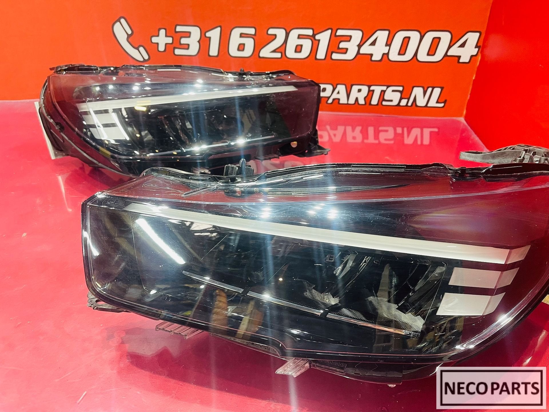 OPEL CORSA F FACELIFT FULL LED KOPLAMP SET ALLES LEVERBAAR, Auto-onderdelen, Gebruikt, -, -, Opel