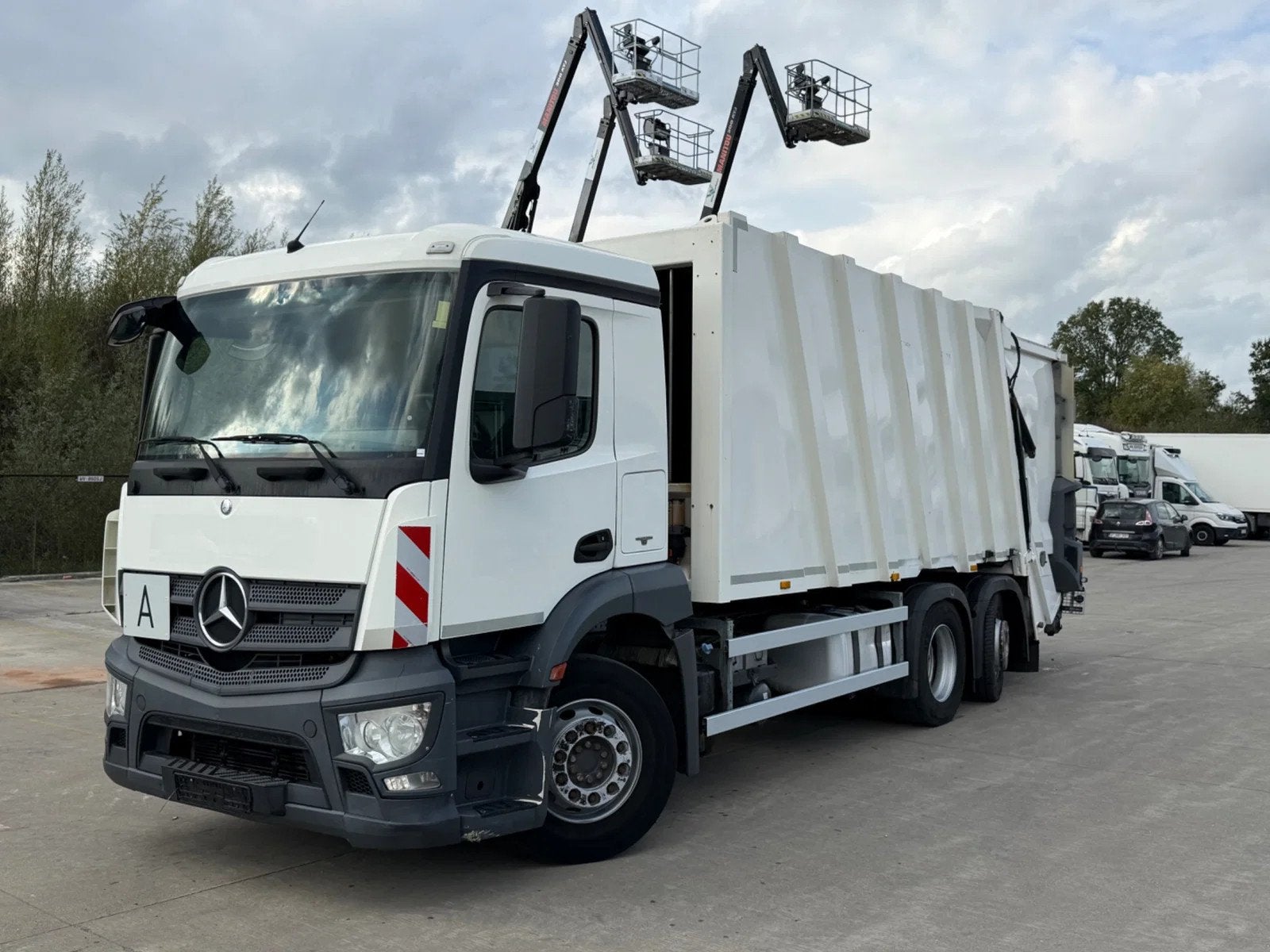 Mercedes-Benz Actros 2533 6x2 + FAUN VARIOPRESS EURO6, Achat, Euro 6, Entreprise, Autres carburants