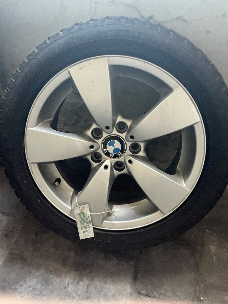 BMW velgen + autobanden, Auto-onderdelen, Ophalen, Gebruikt, Velg(en), 17 inch
