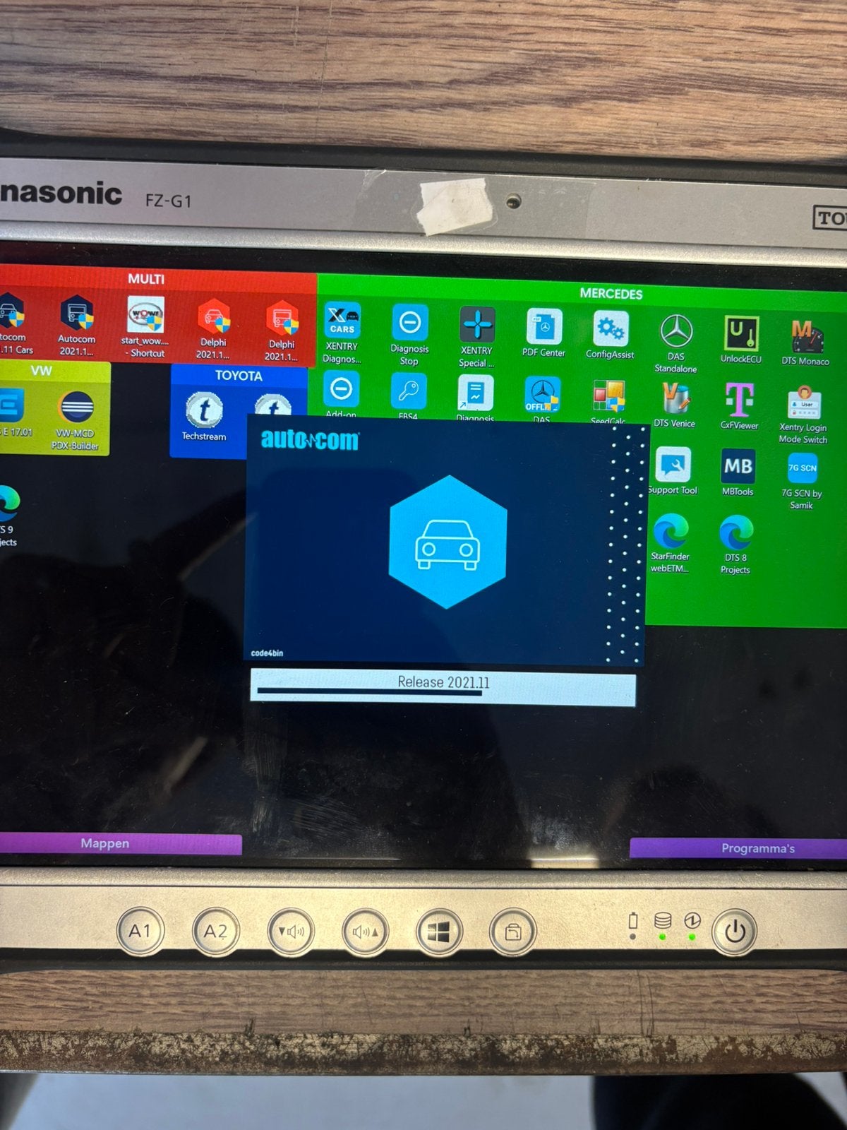 Te koop: Panasonic  diagnoseapparaat compleet, Enlèvement ou Envoi, Comme neuf