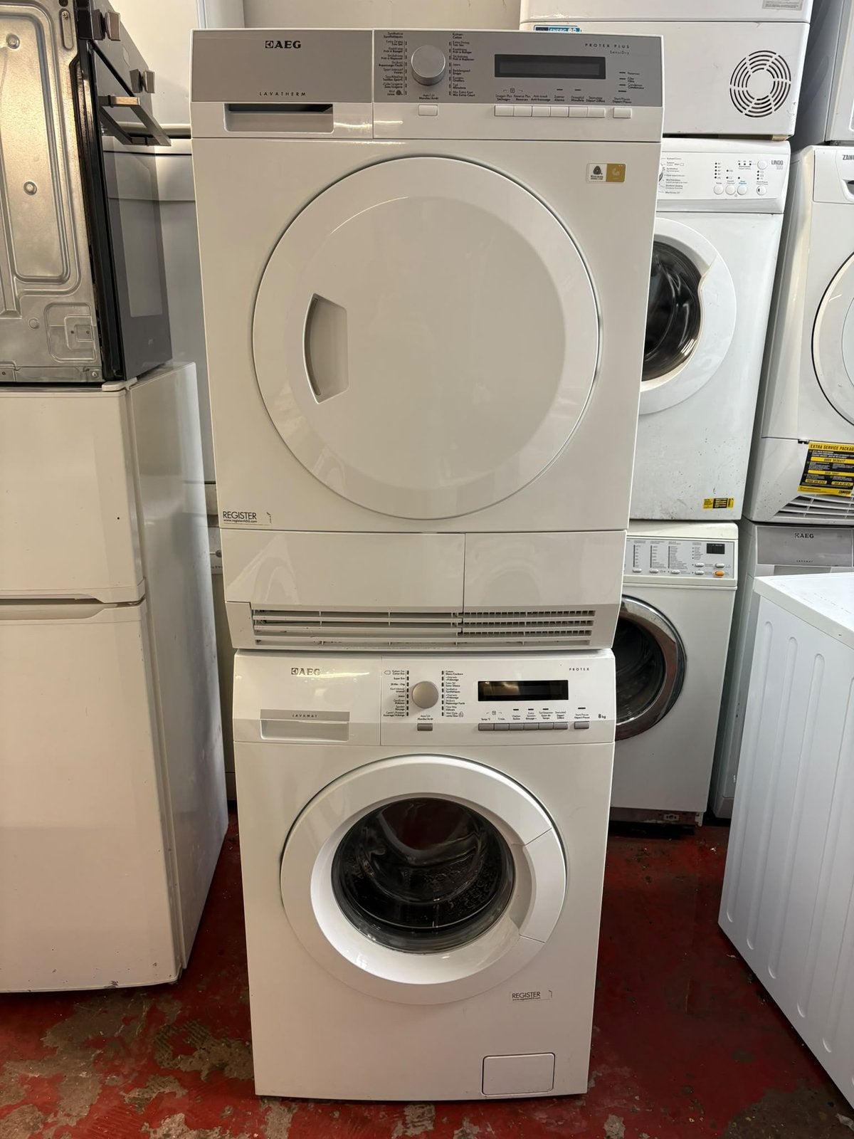 Lave-linge et sèche-linge de marque AEG 8kg A+++ 280€, Elektronische apparatuur, Ophalen of Verzenden, Zo goed als nieuw