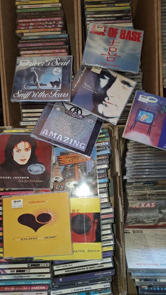 Cd,s ruim 600 stuks, EP, Ophalen, Dance