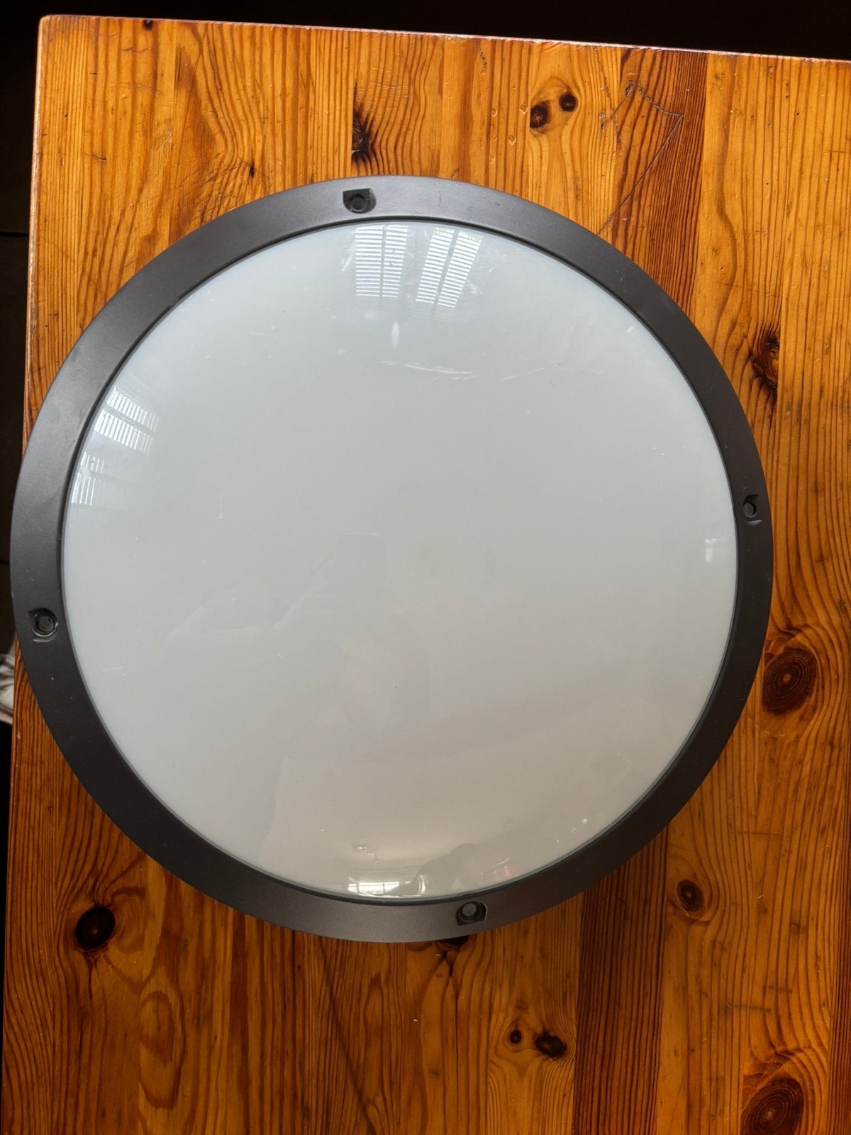 Plafonnier à capteur LED SG Canto, IP65, graphite, 21W, Maison & Meubles, Enlèvement, Comme neuf, Plafonnier, LED