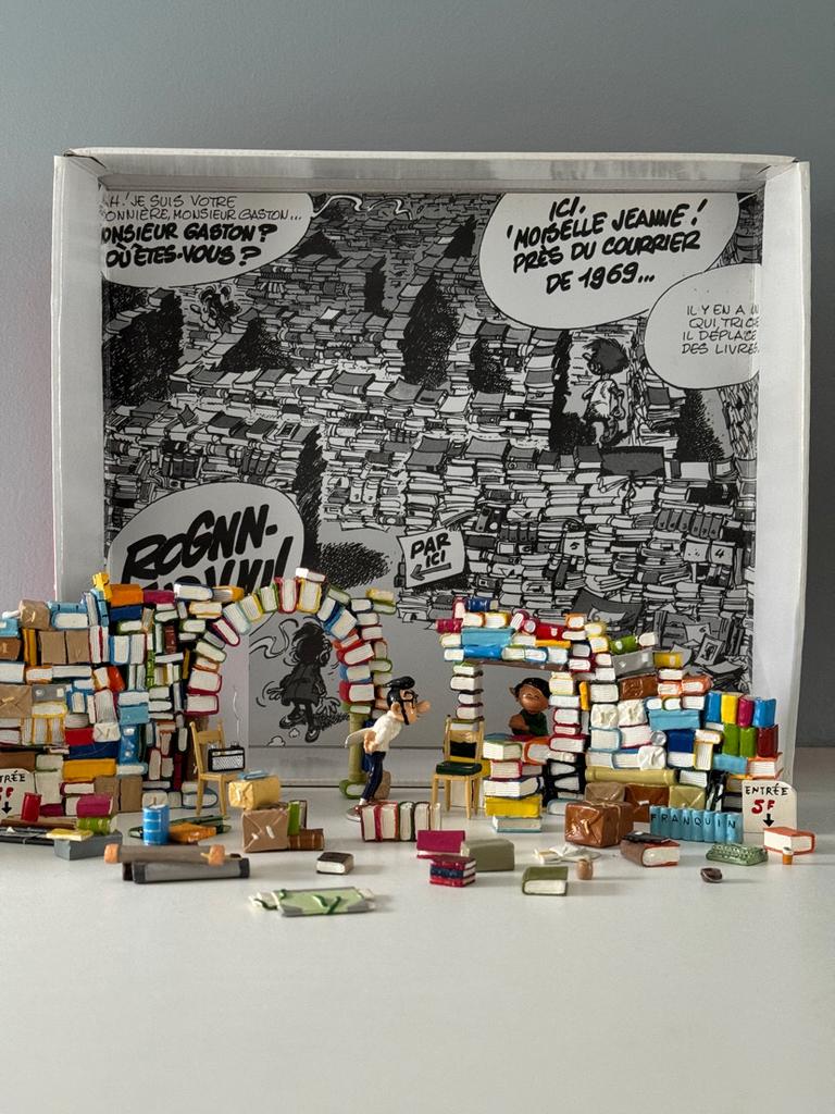 Het labyrint van Gaston Pixi Franquin, Verzamelen, Stripfiguren, Zo goed als nieuw, Kuifje, Ophalen of Verzenden