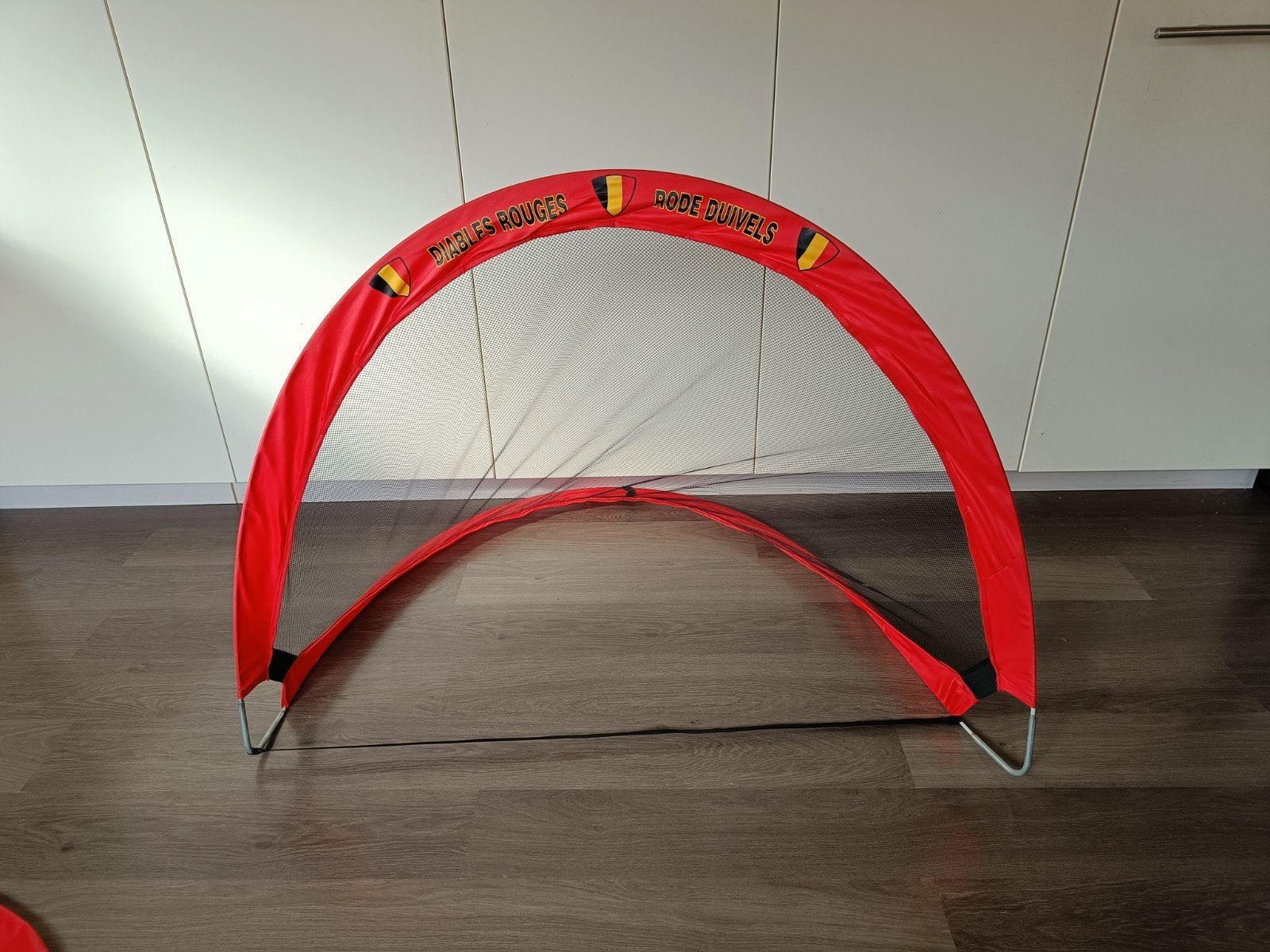 voetbalgoal mini opwerp, Enlèvement