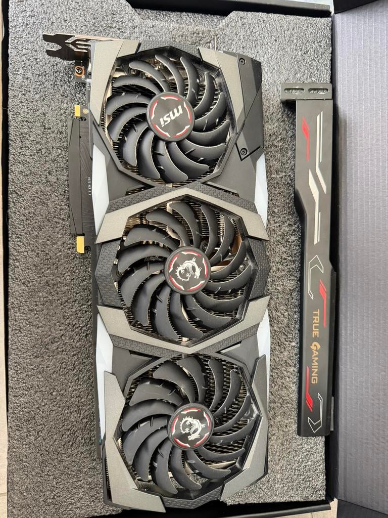 MSI Geforce RTX 2080 Super Gaming X TRIO, Informatique & Logiciels, Cartes vidéo, Enlèvement, Comme neuf