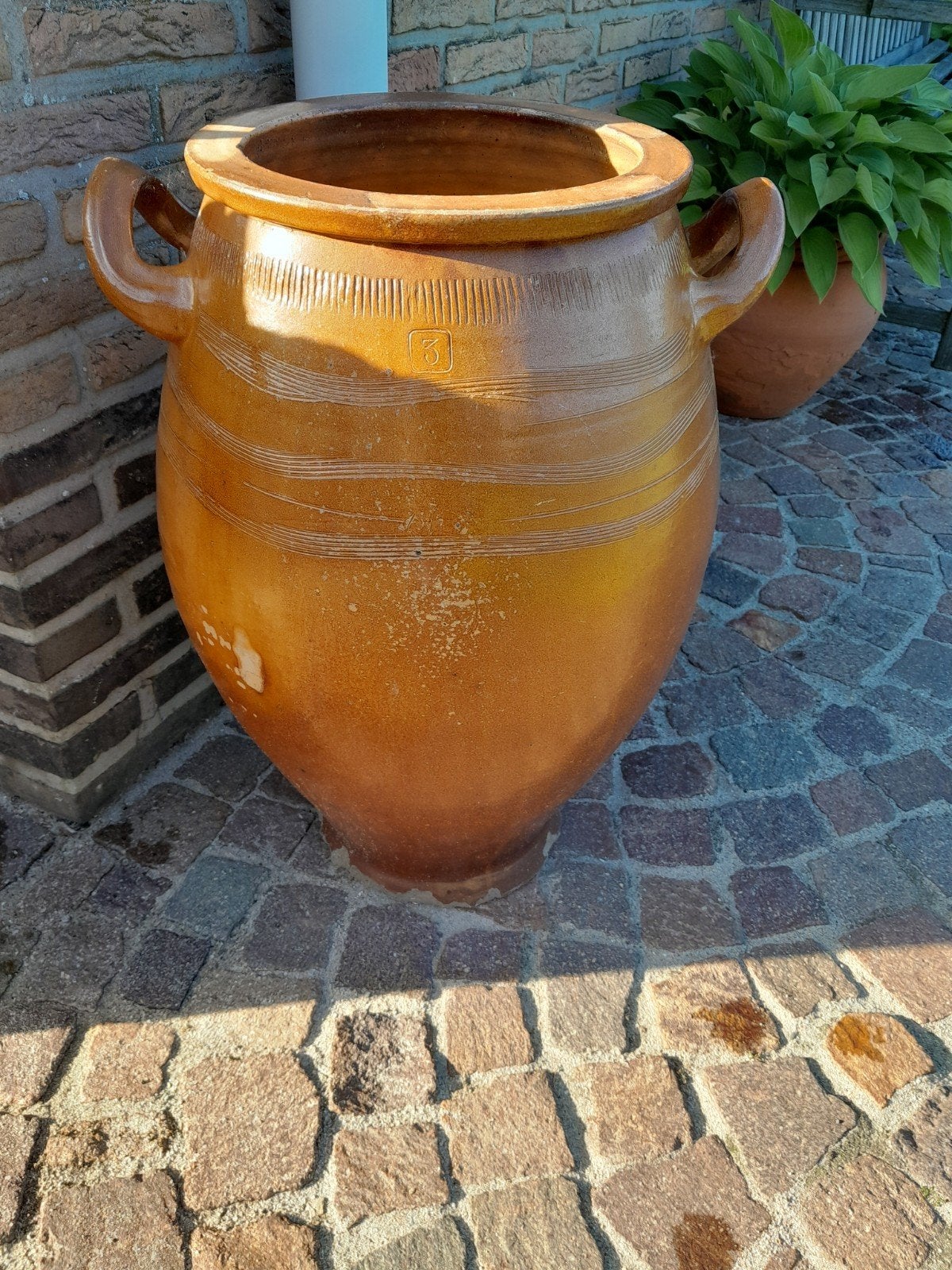 aarden potten, Ophalen