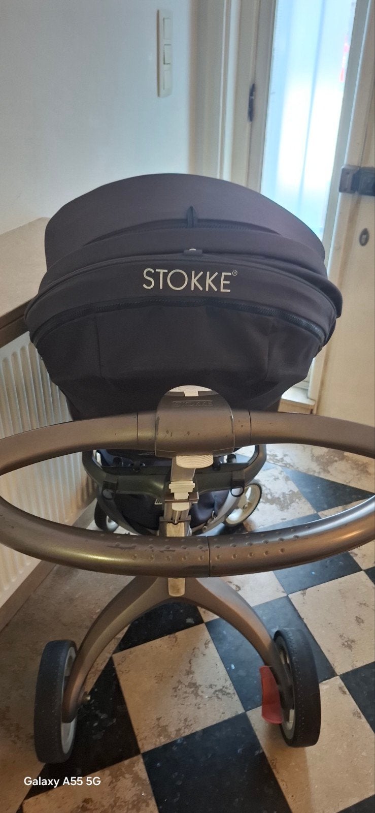 Buggy Stokke, Enlèvement, Avec nacelle