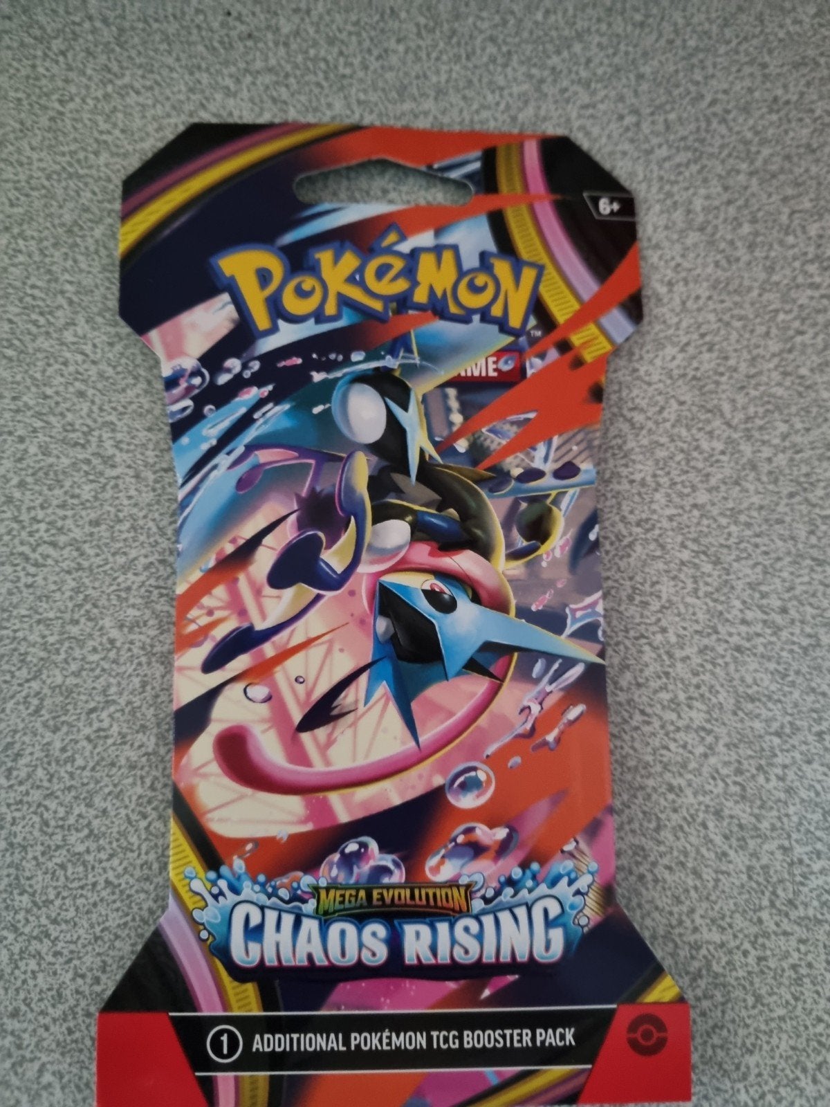 Chaos Rising Sleeved Booster – Pokémon, Ophalen of Verzenden, Nieuw, Booster