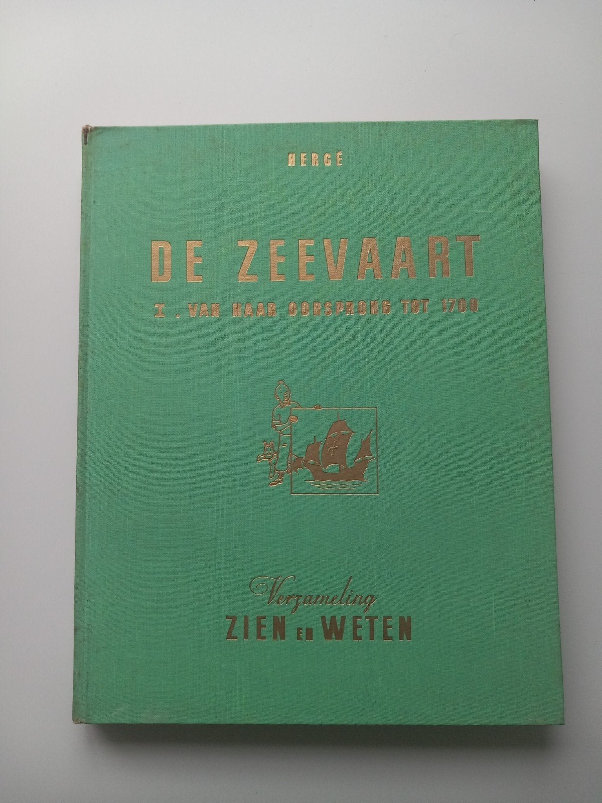 Kuifje -.Tintin - De Zeevaart 1954, Boeken, Ophalen of Verzenden