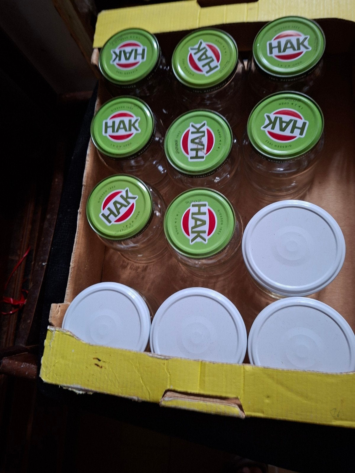 glazen bokalen met deksel, Voorraadpot, Ophalen of Verzenden, Gebruikt, Glas