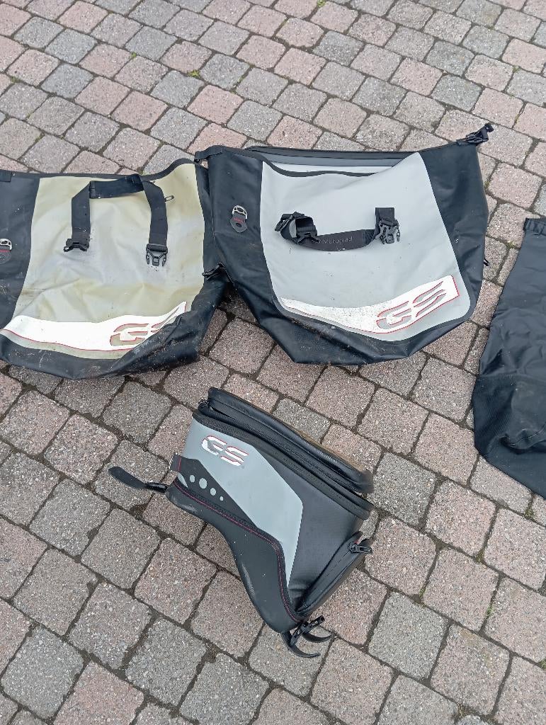 Tanktas en binnentassen GSA 1200, Ophalen, Gebruikt