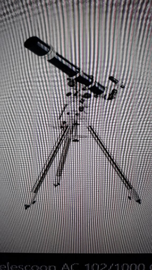 telescoop sterrenkijker, Audio, Tv en Foto, Optische apparatuur | Telescopen, Ophalen, Lenzentelescoop (refractor), 200 mm of meer