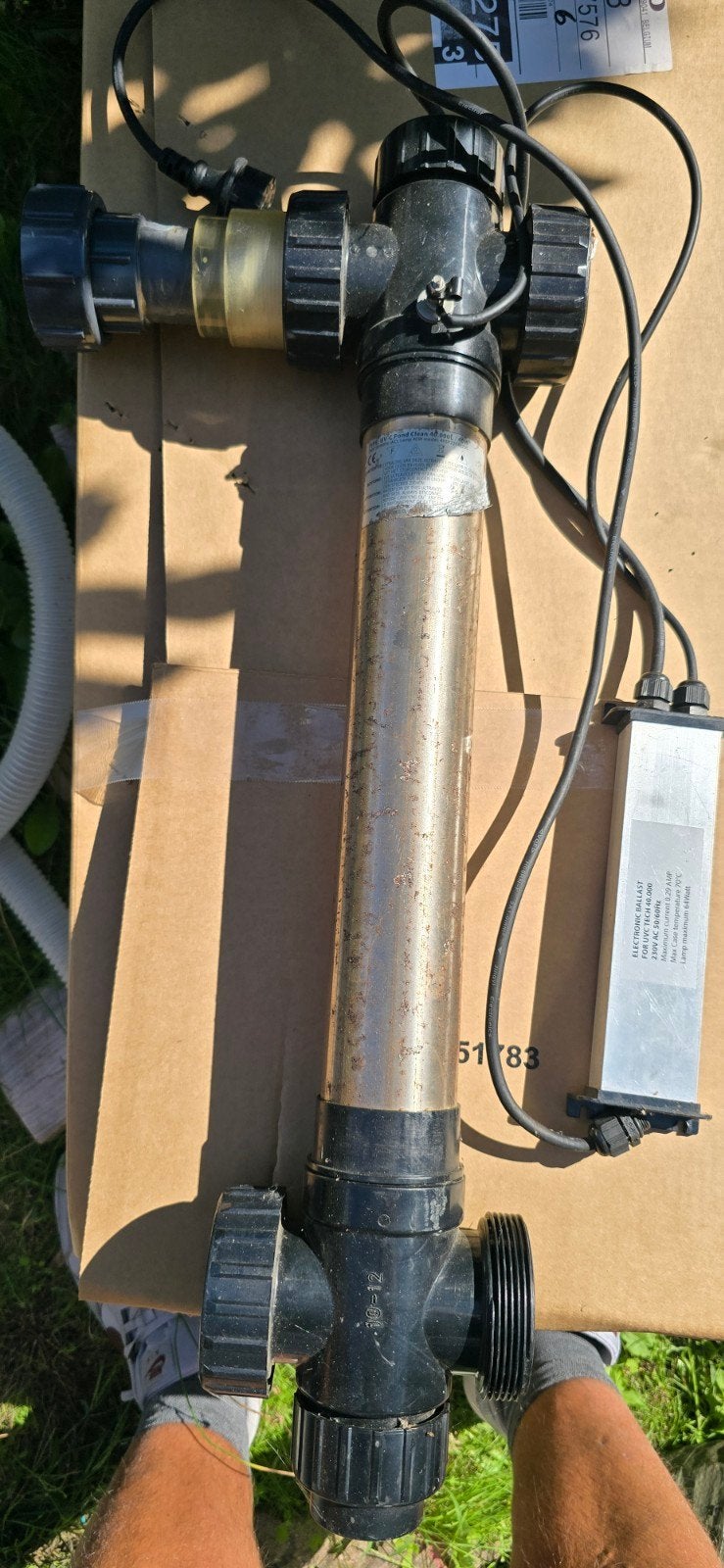 lampe UV/piscine, étang 40000L, Enlèvement, Utilisé, Éclairage d'étang