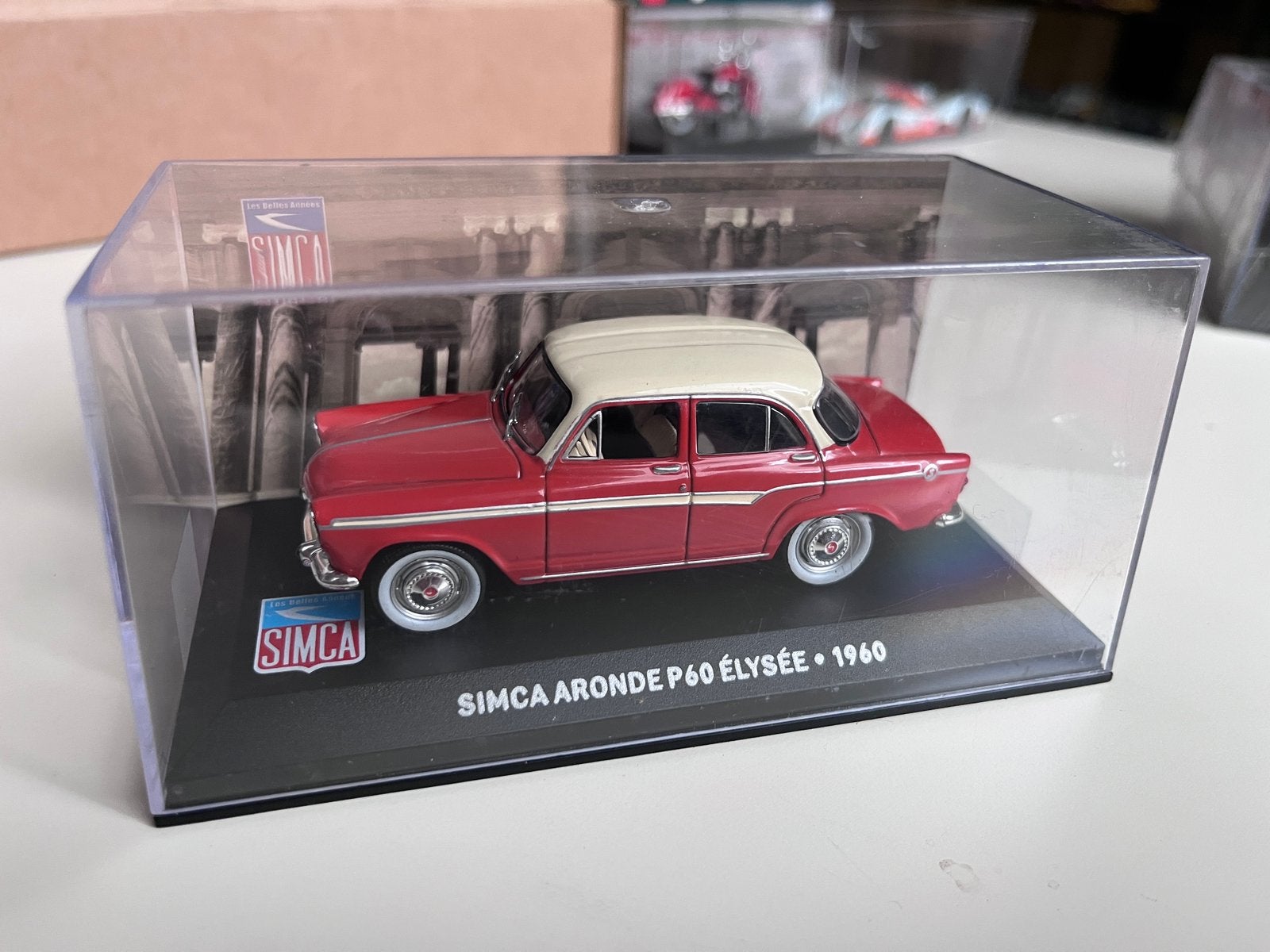 1/43 Simca Aronde P60 Élysée 1960, Ophalen, Gebruikt, Auto