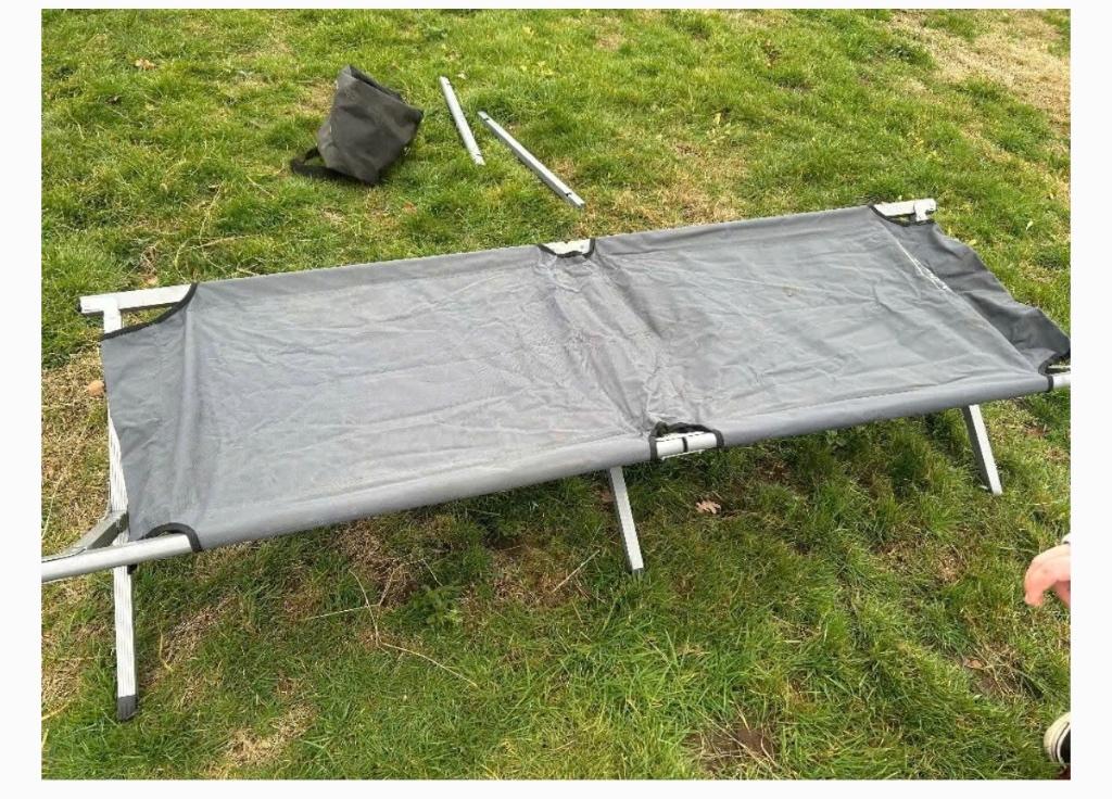 Campingbed kampeerbed opvouwbaar kamp, Enlèvement, Comme neuf, Autre