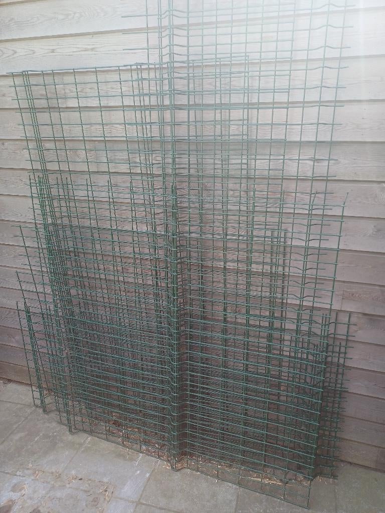 Draadpanelen diverse maten, Tuin en Terras, Ophalen, Gebruikt, Raster
