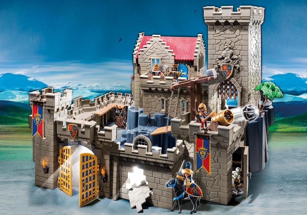 Playmobil-kasteel, Kinderen en Baby's, Speelgoed | Playmobil, Ophalen of Verzenden, Zo goed als nieuw, Complete set