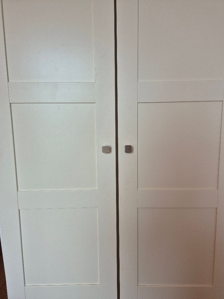 2 BERGSBO pax-deuren 50x229 cm – zonder scharnieren, Enlèvement, Utilisé, Ikea, 200 cm ou plus