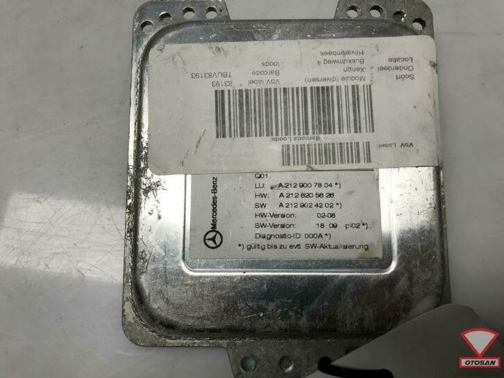 mercedes a b c e s cla xenon module starter a2129007804 115, Gebruikt, Mercedes-Benz AG, Mercedes-Benz, Mercedesstrasse 120
70372  Stuttgart, DE