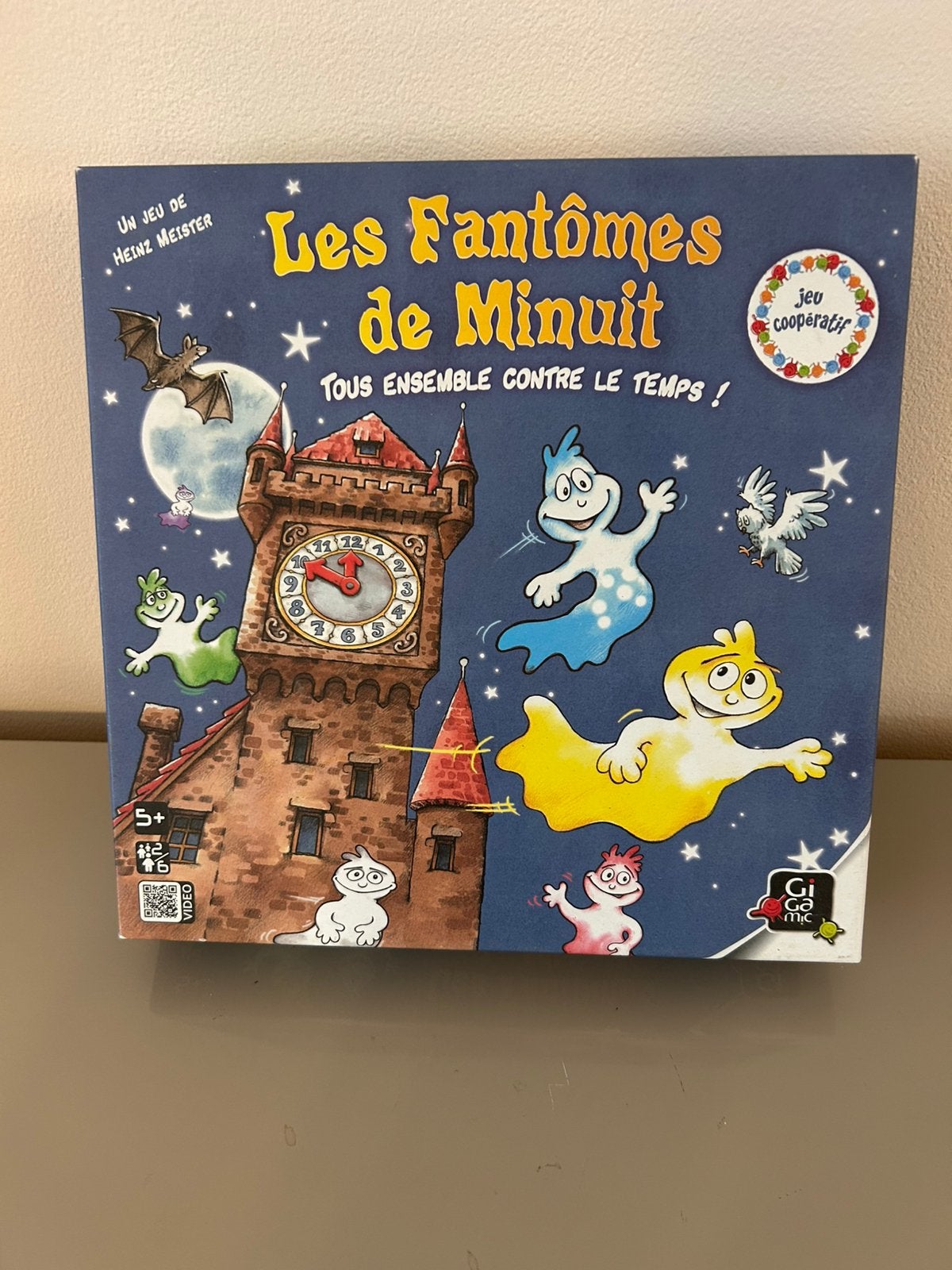 Les Fantômes de Minuit, Cinq joueurs ou plus, Enlèvement, Comme neuf