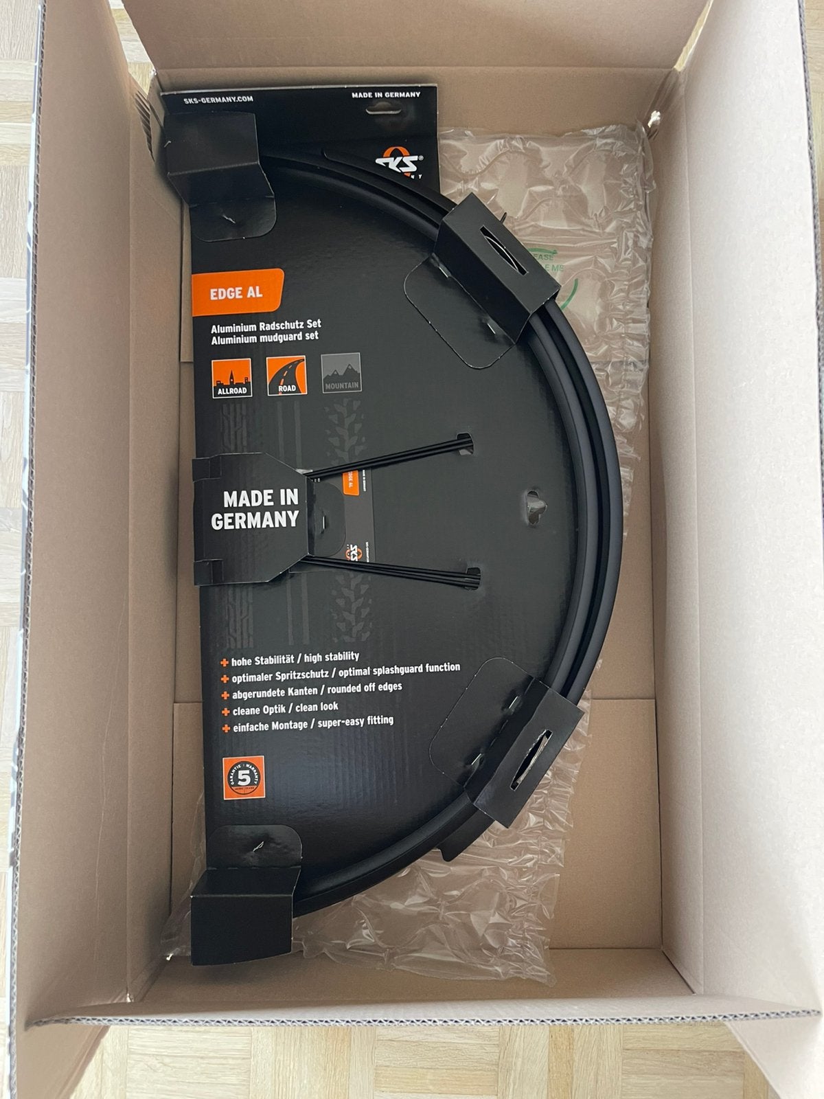 Spatbordset nieuw in doos SKS Edge, Vélos & Vélomoteurs, Enlèvement, Comme neuf