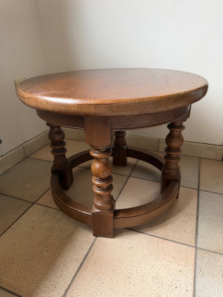 Antieke salontafel, Ophalen, Gebruikt, Rond
