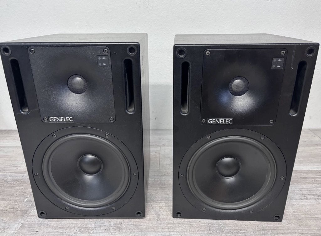 Moniteur de studio actif bicanal Genelec 1031A 8 pouces, TV, Hi-fi & Vidéo, Autres marques, Bass-reflex, Moniteur de studio, Enlèvement ou Envoi