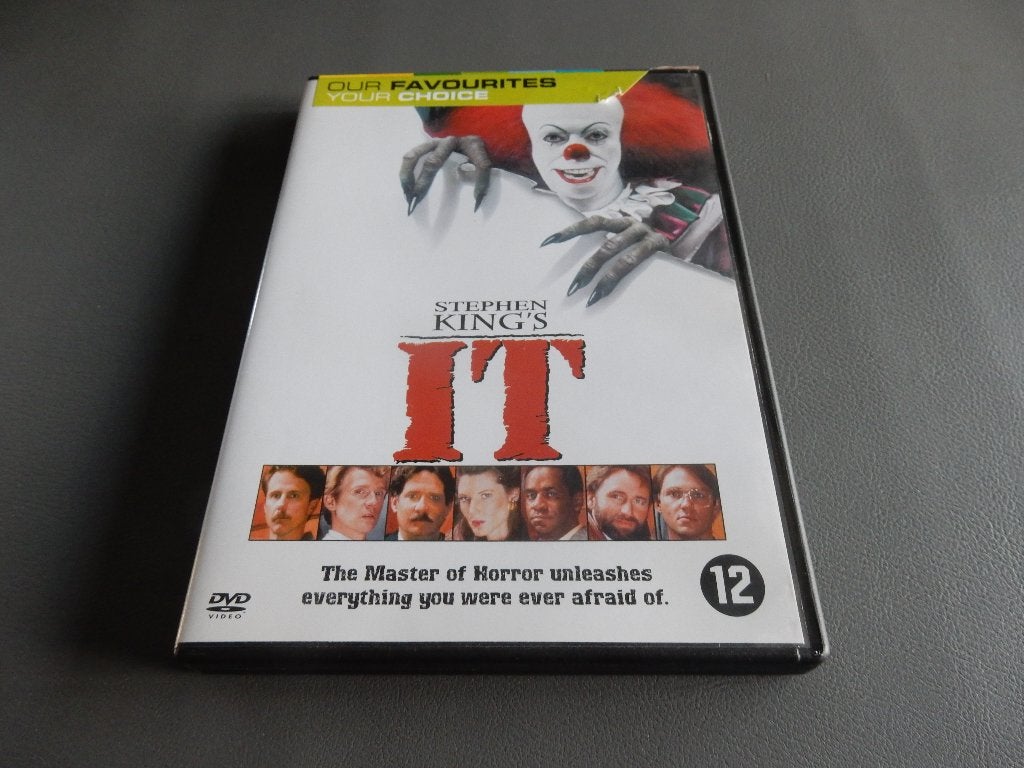 nr.957 - Dvd: it - 1990 - thriller, Cd's en Dvd's, Dvd's | Horror, Engels, Nederlands, Ophalen of Verzenden, Zo goed als nieuw
