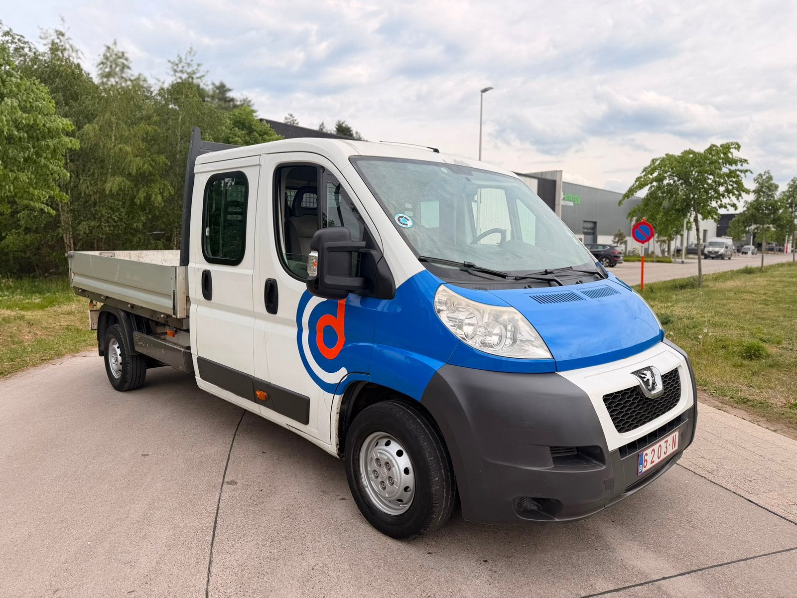Peugeot Boxer 2.2 HDi Cabine double — 140 000 km, Autos, Camionnettes & Utilitaires, Achat, 7 places, Particulier