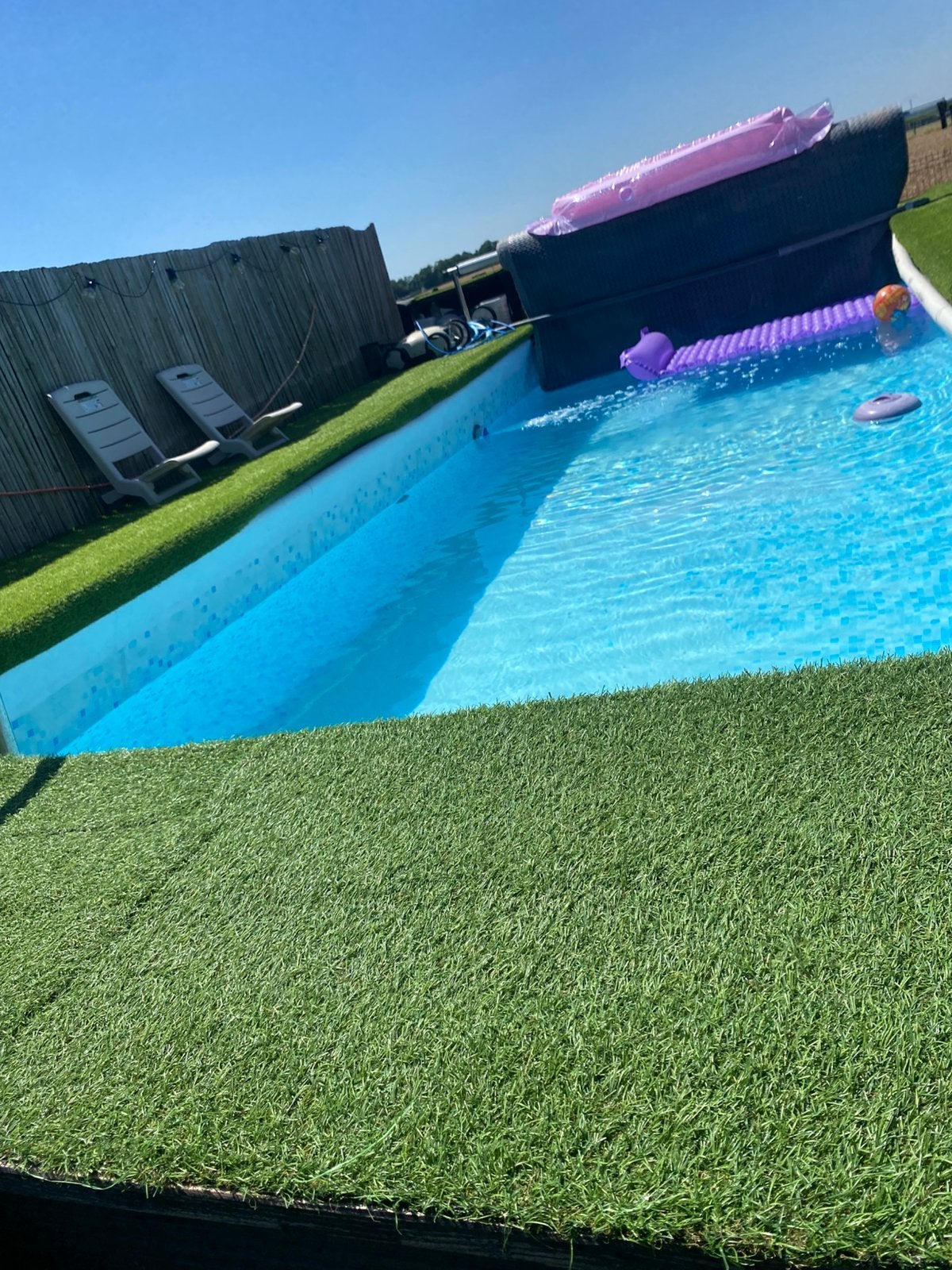 Piscine, Enlèvement, Comme neuf