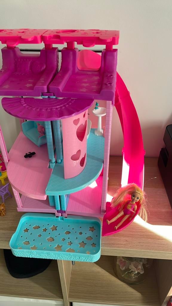 Barbie chelsey huis geef er een chelsey popje bij, Enlèvement, Comme neuf, Maison de poupées