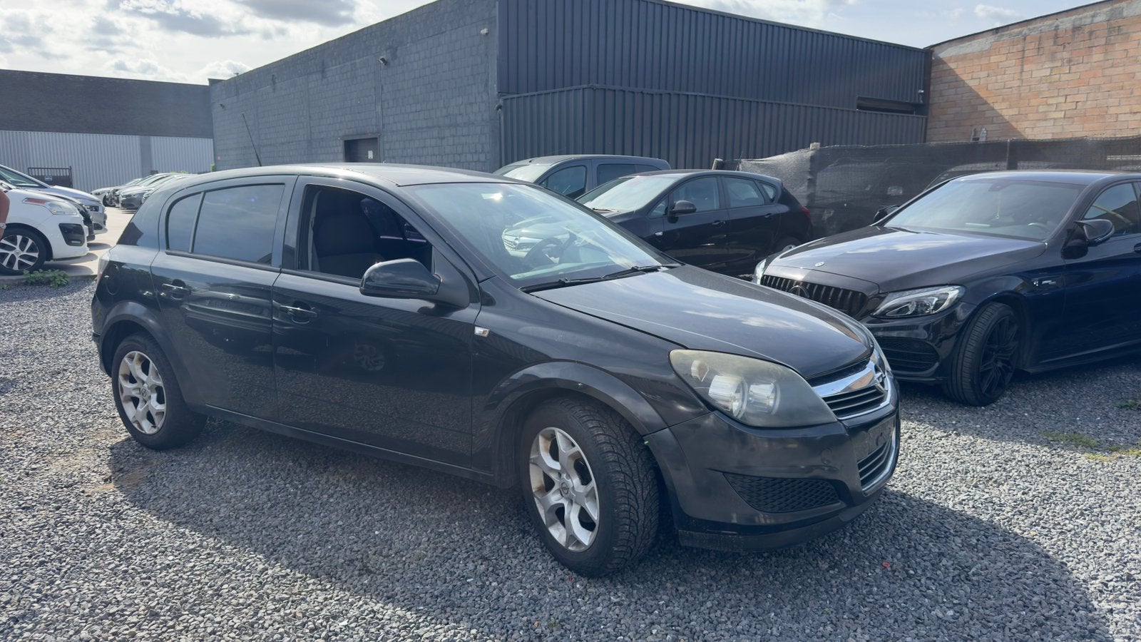 Opel Astra Benzine Export Zo meenemen enkel Handelaars, Auto's, Voorwielaandrijving, Stof, Zwart, Zwart